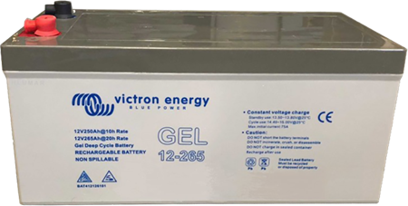 12V/265Ah Gel Deep Cycle Battery
